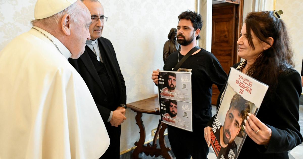 , Guerre Israël-Hamas: le pape a rencontré des familles d&rsquo;otages israéliens