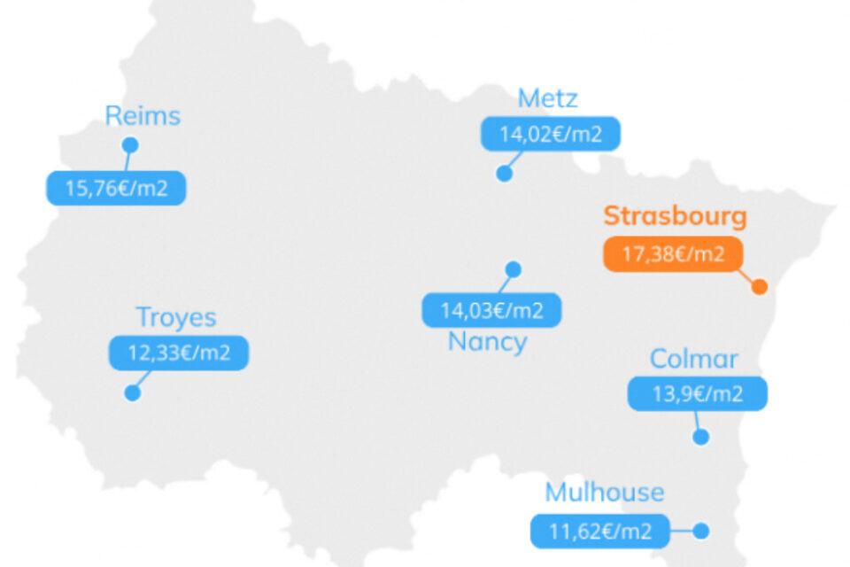 , Location d&rsquo;appartement à Strasbourg : payez-vous un loyer plus cher que la moyenne